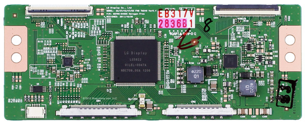 Panasonic 6871L-2836B (6870C-0402C) T-Con Board for TC-L55E50
