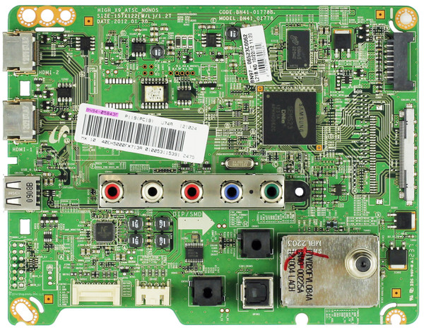 Samsung BN94-05843F Main Board for UN40EH5000FXZA (Version HS03 / CS01)