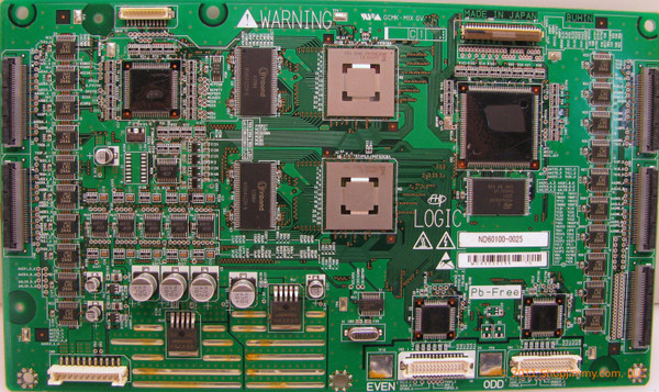 Sony 1-789-053-12 (ND60100-0025) Main Logic CTRL Board