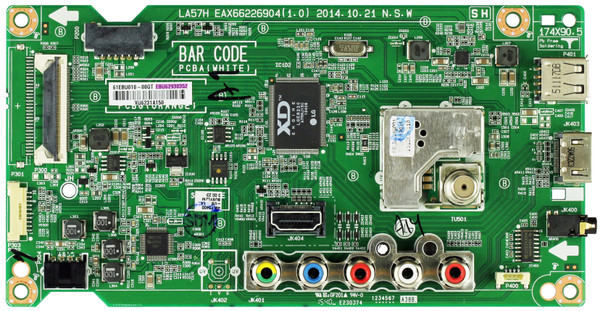 LG EBU62930352 Main Board for 49LF5400-UB.BUSYLJM