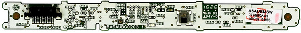 Sanyo A6AUBMSW-001 Keyboard Controller/Button IR Remote Sensor Board