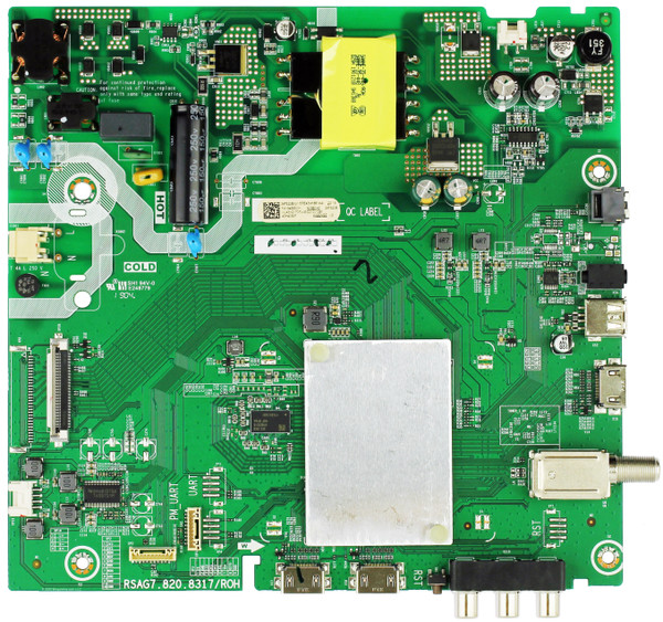 Hisense Main Board/Power Supply 249734 for 43H4030F (See note)