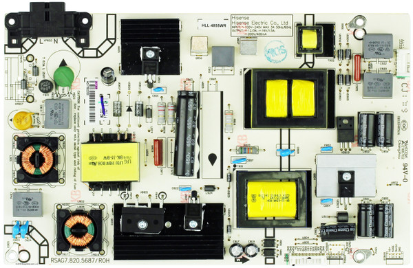Hisense 207308 Power Supply Board 43H6D (SEE NOTE)
