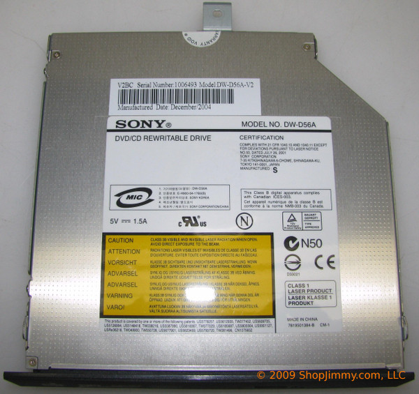 Sony DW-D56A (DW-D56A-V2) DVD/CD Rewritable Drive