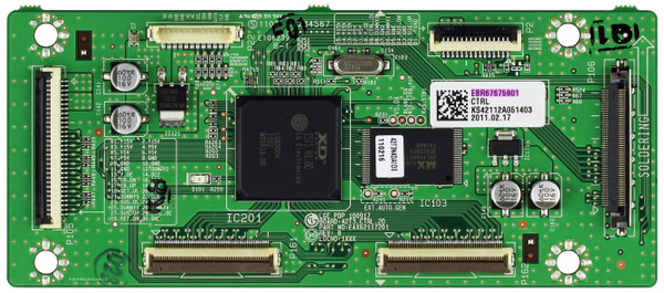 LG EBR67675901 (EAX62117201) Main Logic CTRL Board