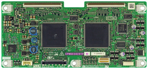 Sharp CPWBX3829TPXZ (CPWBX3829TP) T-Con Board for LC-52D64U