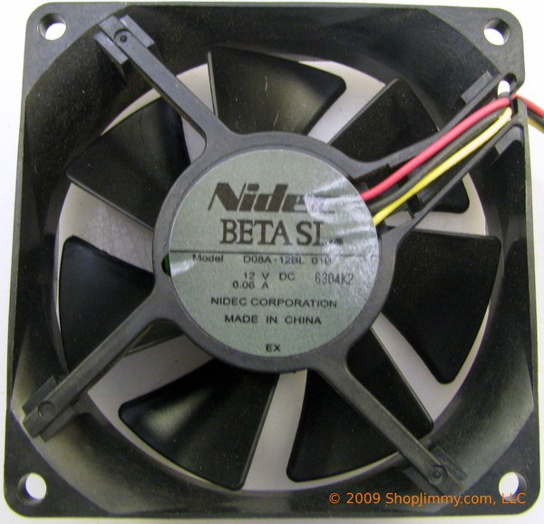 Nidec Beta SL D08A-12BL-01B Fan