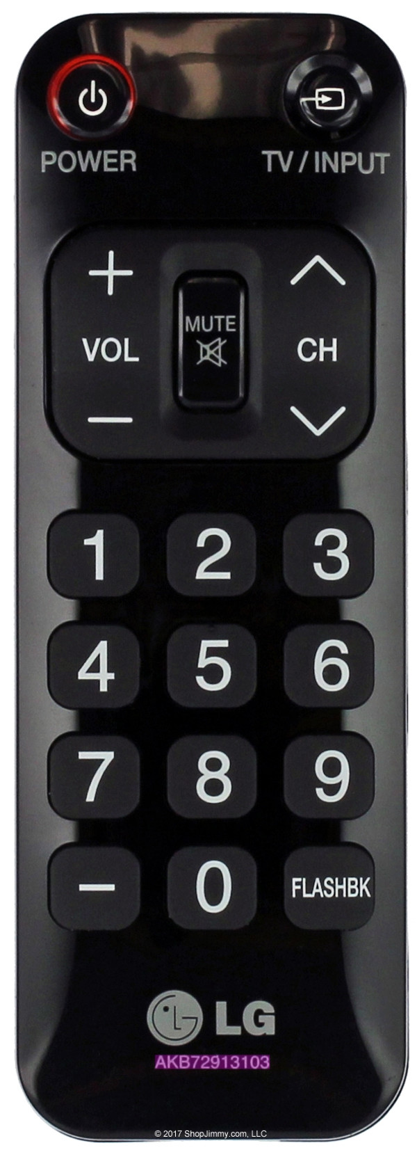 LG AKB72913103 Remote Control