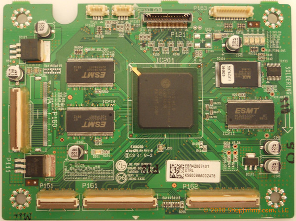 LG EBR42067401 (EAX42067201) Main Logic CTRL Board