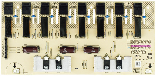 Sharp RUNTKA539WJN1 (DAC-60T017 BF) Backlight Inverter Slave