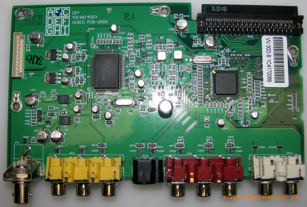 Gateway VV00D-B (4319614003) Video PCB-V00D