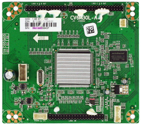 Westinghouse 39J1883 (CV6M30L-A) FRC Board