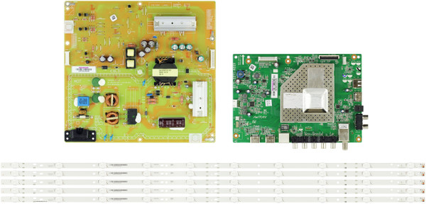 Vizio D48-D0 Complete LED TV Repair Parts Kit w/LED Backlight Strips
