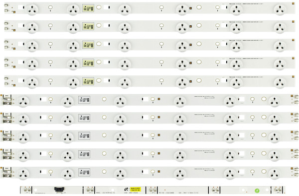 Samsung LTJ400HM08-V Replacement LED Strips UN40EH5300FXZA (version TH01)