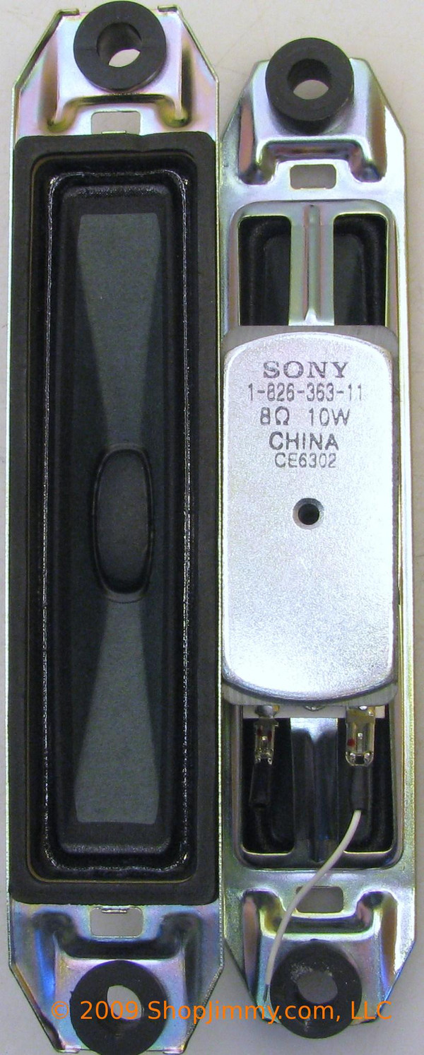 Sony 1-826-363-11 Speaker Set for KDL-26M3000 KDL-37M3000 KDL-32S2400 KDL-32S2010