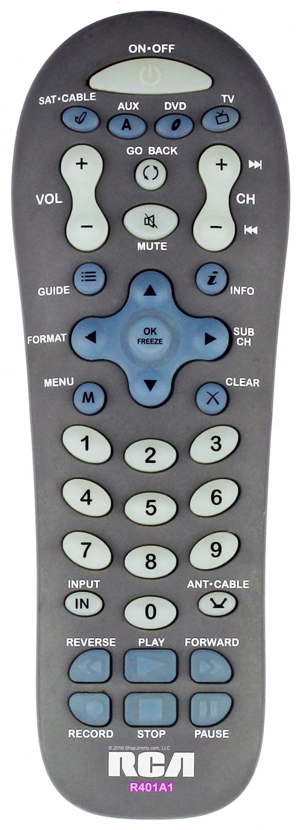 RCA 273015(R401A1) Remote Control