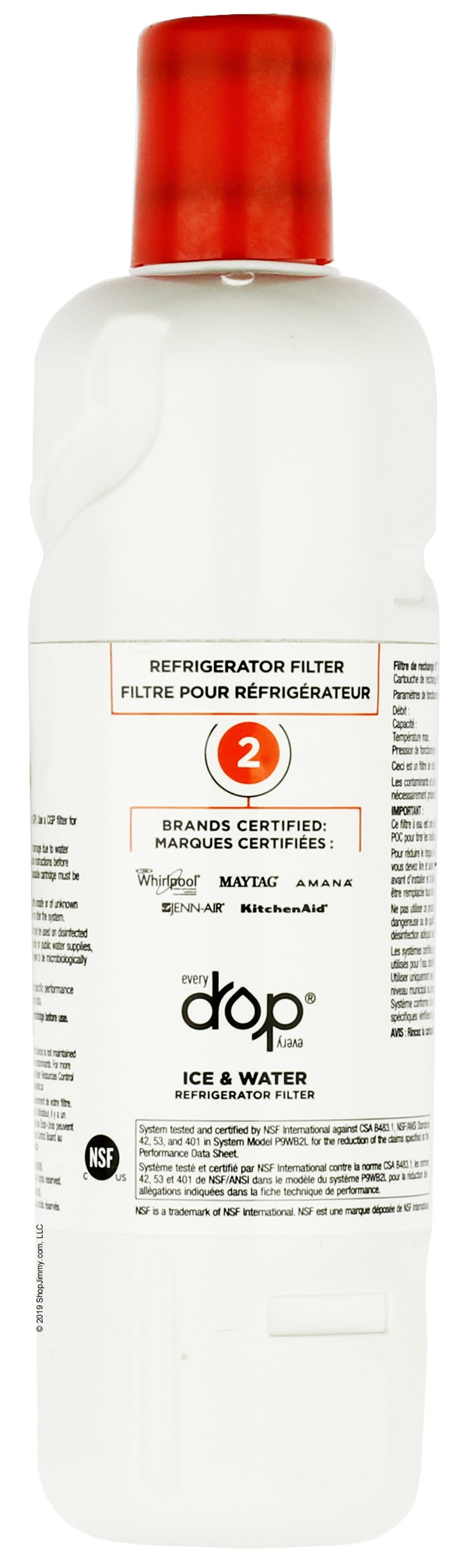 Whirlpool Refrigerator EDR2RXD1 Water Filter