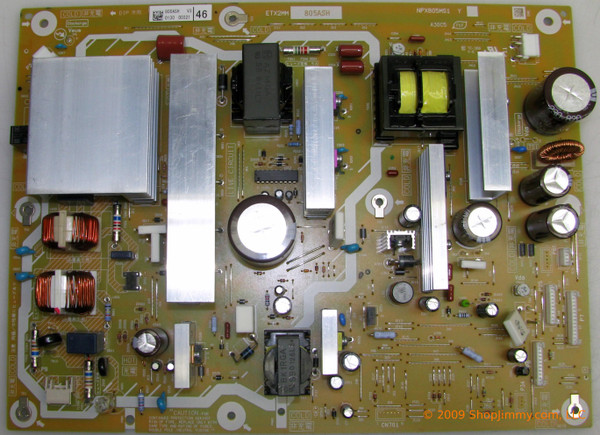 Panasonic ETX2MM805ASH (NPX805MS1) P Board for TC-P46G25