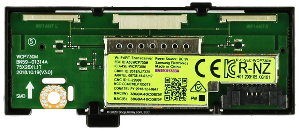 Samsung BN59-01333A (WCP730M) Wi-Fi and Bluetooth Wireless Module