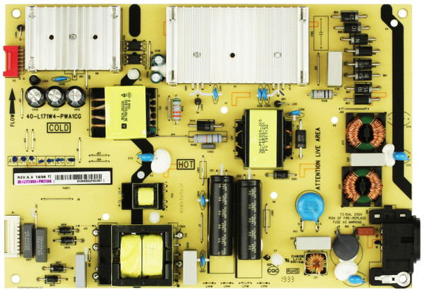 TCL 08-L171W94-PW210AA Power Supply Board/LED Driver