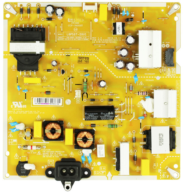 LG EAY65769221 Power Supply/LED Driver Board