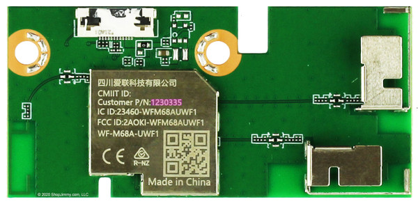 Sharp/Hisense 1230335 Wireless/Wifi LAN Module