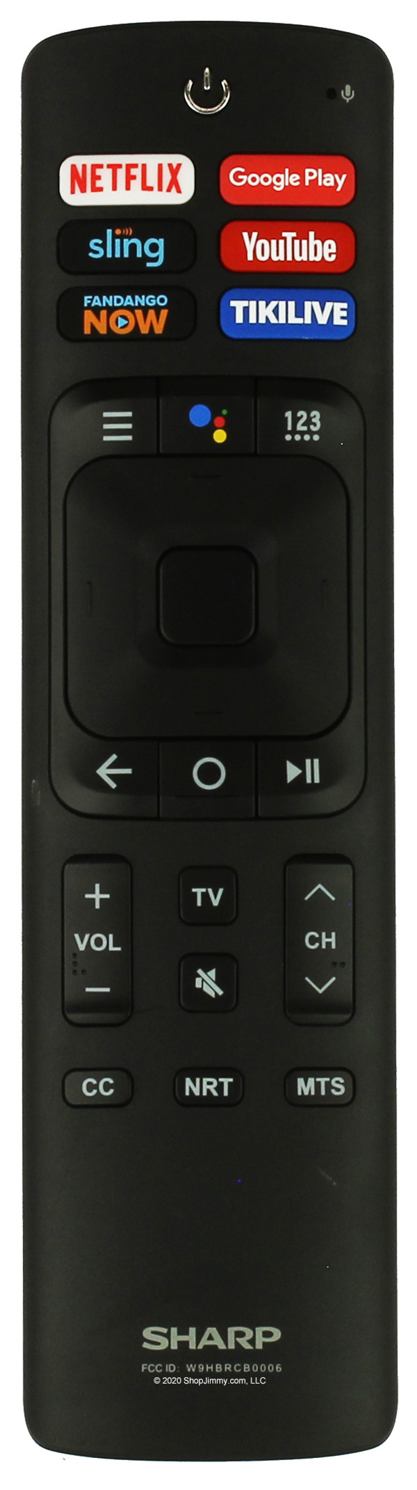 Sharp ERF3A69S Remote Control -- Open Bag