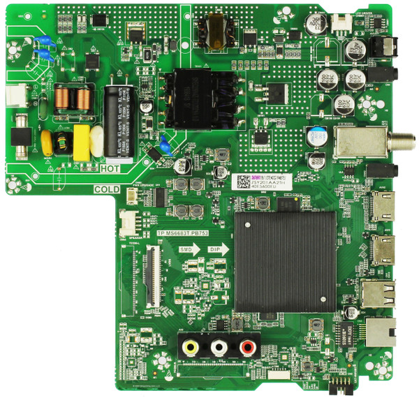 Hisense Main Board/Power Supply 267697 for 40H5590F (See note)