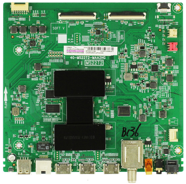 TCL 08-AU55TML-LC220AA Main Board for 55S421 (SEE NOTE)