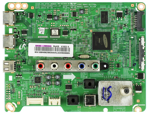 Samsung BN96-28934A Main Board for UN40EH5000FXZA (Version UF04)