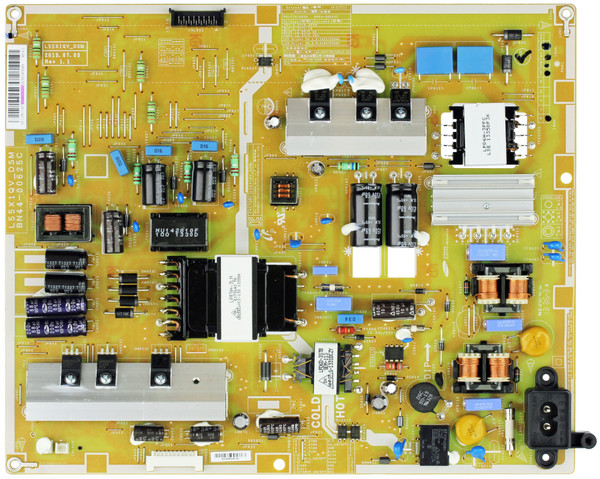 Samsung BN44-00625C (L55X1QV_DSM) Power Supply / LED Board