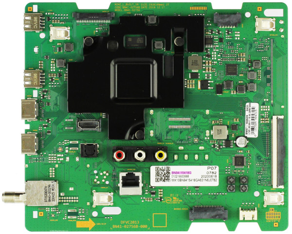 Samsung BN94-15418G Main Board for UN85TU8000FXZA (CA01 Version)