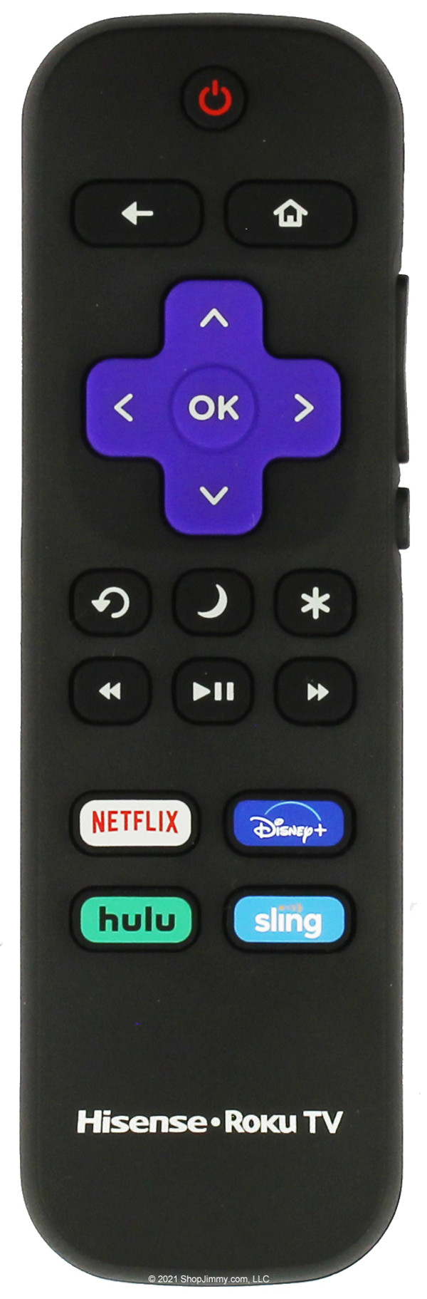 Hisense 269767 HU-RCRUS-22 Roku TV Remote Control -- New