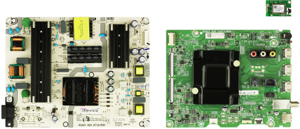 Hisense 65R6E3 Complete LED TV Repair Parts Kit VERSION 3 (SEE NOTE)