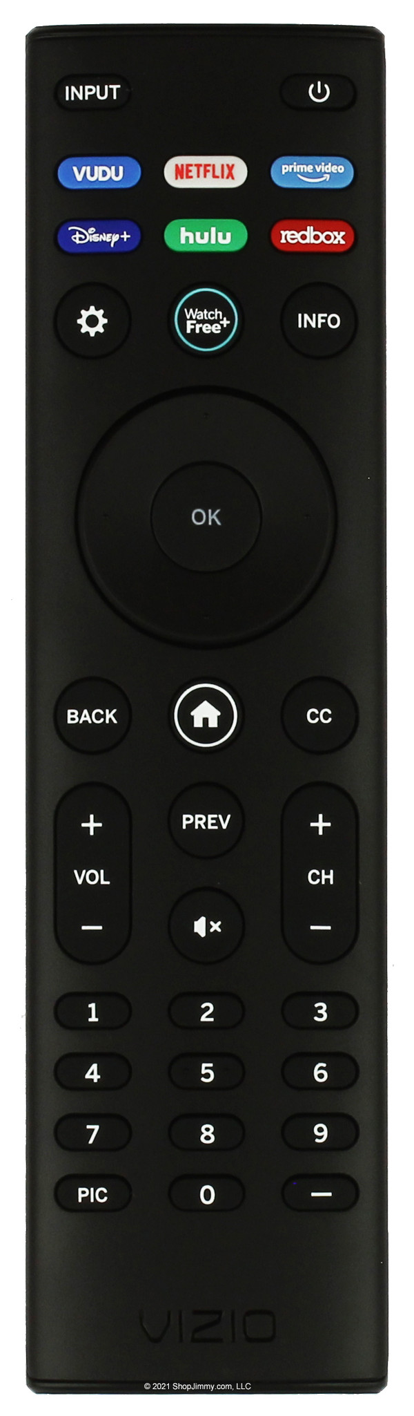 Vizio XRT140L12 Remote Control--New