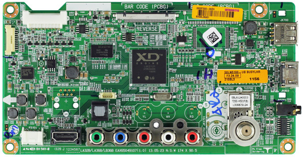 LG EBT62681710 (EAX65049107(1.0)) Main Board for 50LN5100-UB