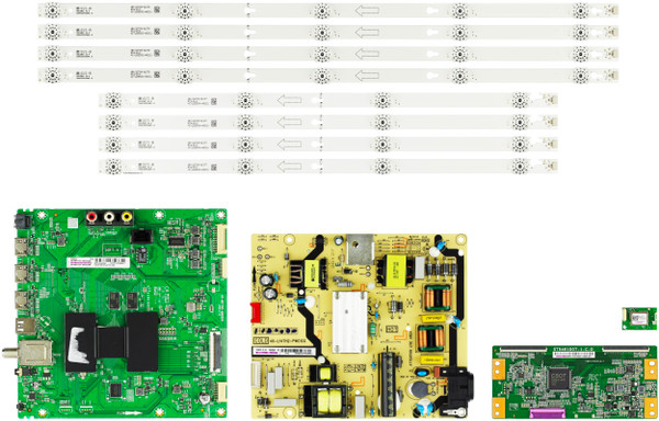 TCL 55S405 Complete TV Repair Parts Kit w/LED Backlight Strips Version 2