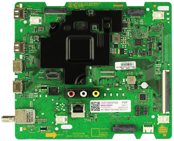 Samsung BN94-15807P Main Board for UN55TU8000FXZA (Version FG05)