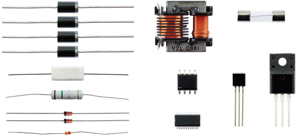 Element A71FDMUT (BA71F0F01042) Power Supply / Backlight Inverter Repair Kit