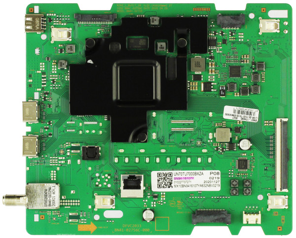 Samsung BN94-16107Y Main Board UN70TU7000BXZA (UA04) SEE NOTE