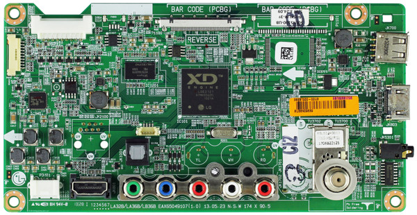 LG EBT62681706 (EAX65049107(1.0)) Main Board for 50LN5100-UB