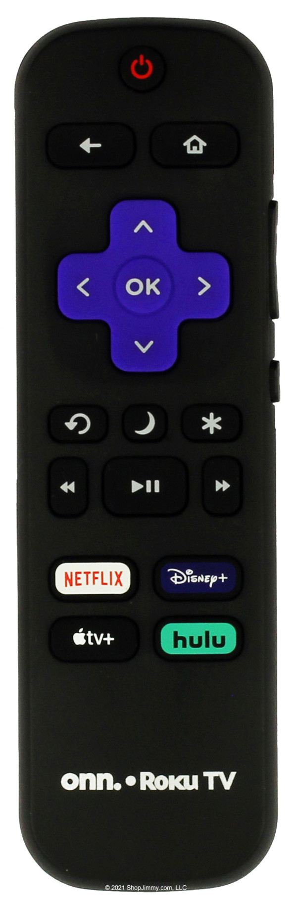 Onn 3226001051 Netflix Disney+ AppleTV+ Hulu Remote Control -- New