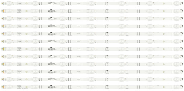 Hisense LB7502J V0 HD750Y1U71-TAL2 LED Backlight Strips (12) 75A6G 75A6H 75C350KU