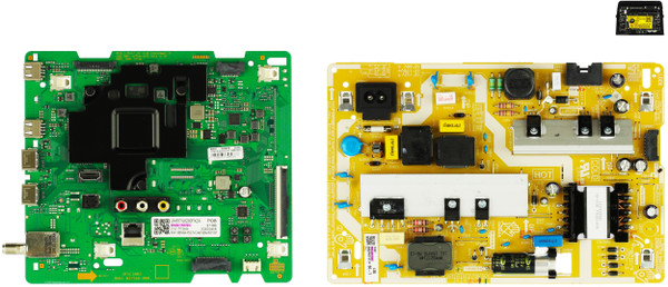 Samsung UN55TU8000FXZA (Version CD02 ONLY) Complete LED TV Repair Parts Kit