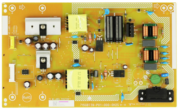 Vizio PLTVKU331XAAE Power Supply Board