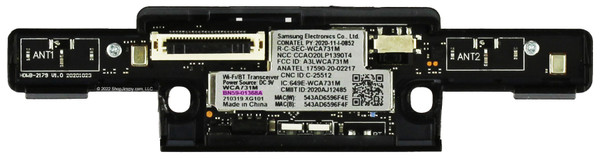 Samsung BN59-01368A (WCA731M) Wi-Fi and Bluetooth Wireless Module