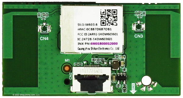 Vizio 6M01B00012000 Wi-Fi WiFi Wireless Module Board