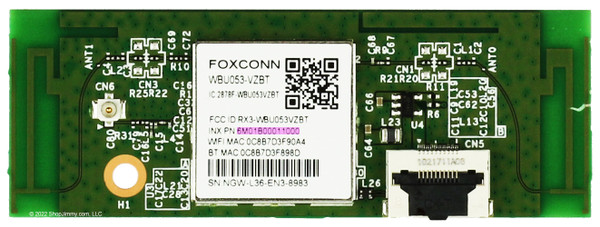 Vizio 6M01B00011000 Wi-Fi WiFi Wireless Module Board