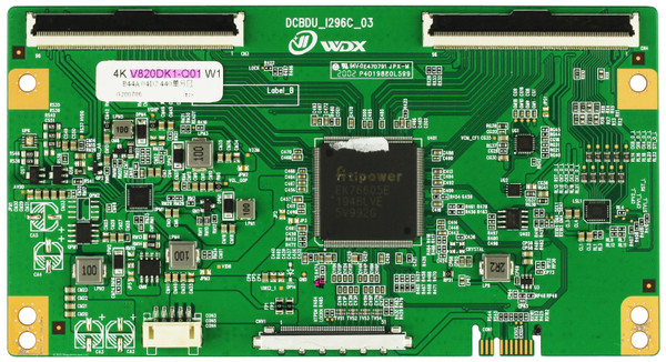Proscan V820DK1-Q01 DCBDU_I296C_03 T-Con Board PLED8220-UHDSM