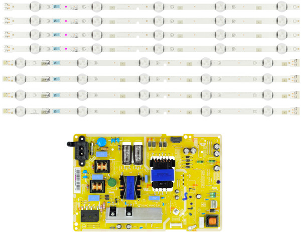 Samsung BN44-00856A BN96-37774A/BN96-37775A Power Supply/LED Backlight Strips Combo